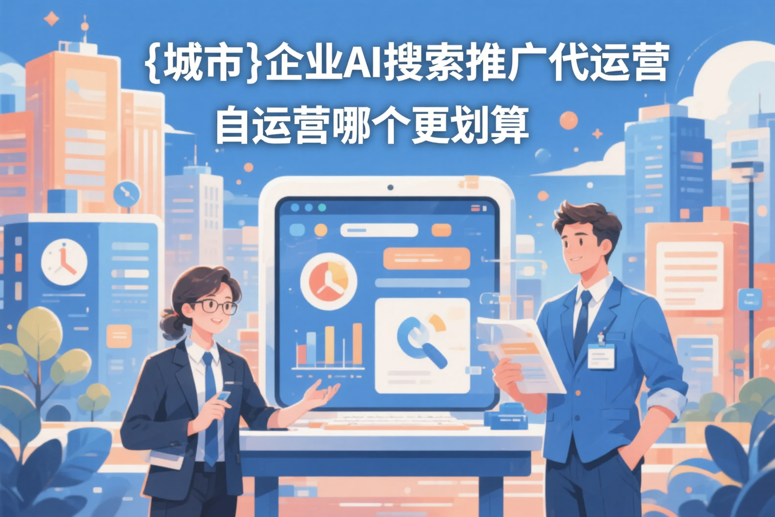 昌江企业AI搜索推广代运营和自运营哪个更划算