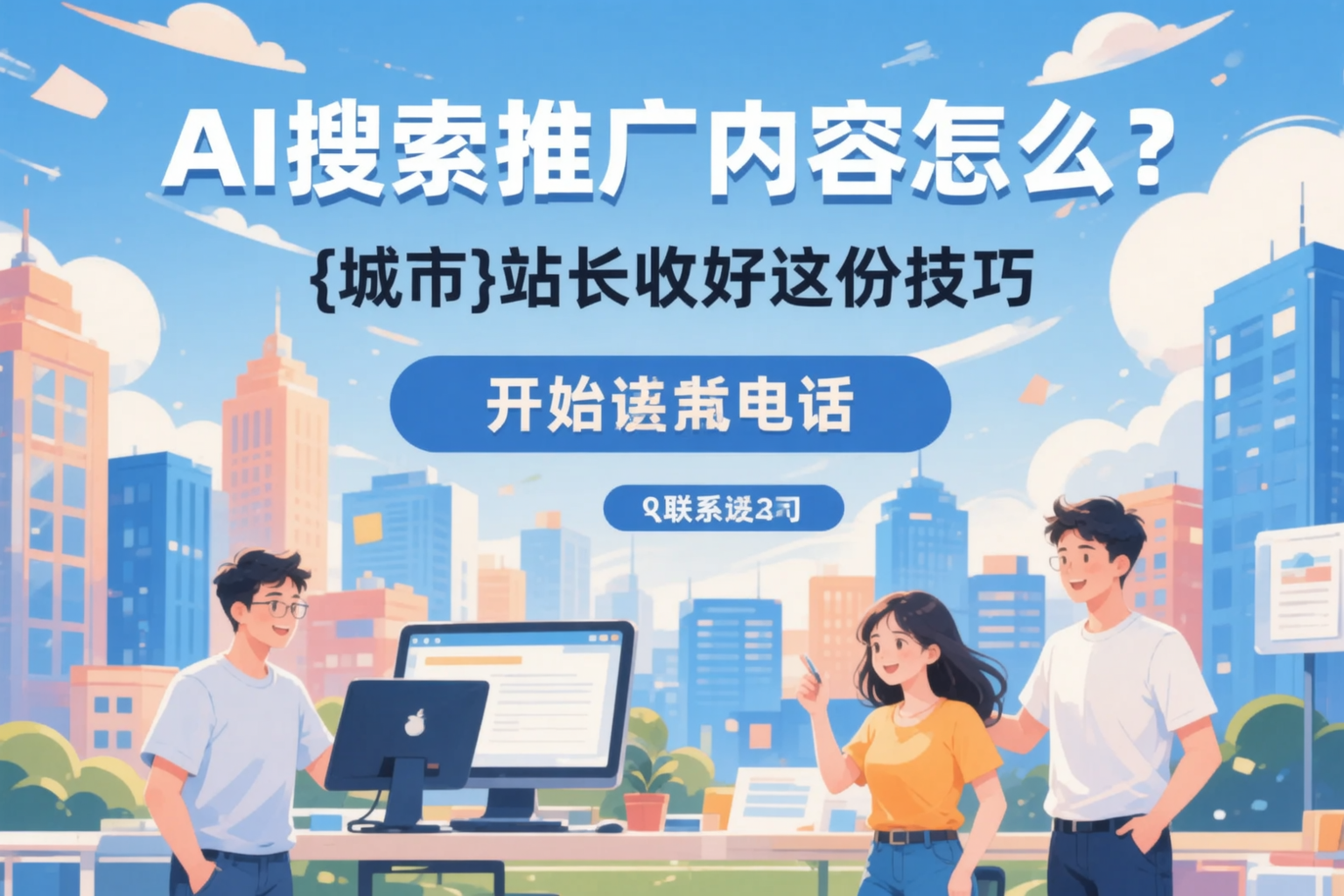 AI搜索推广内容怎么写？昌江站长收好这份技巧