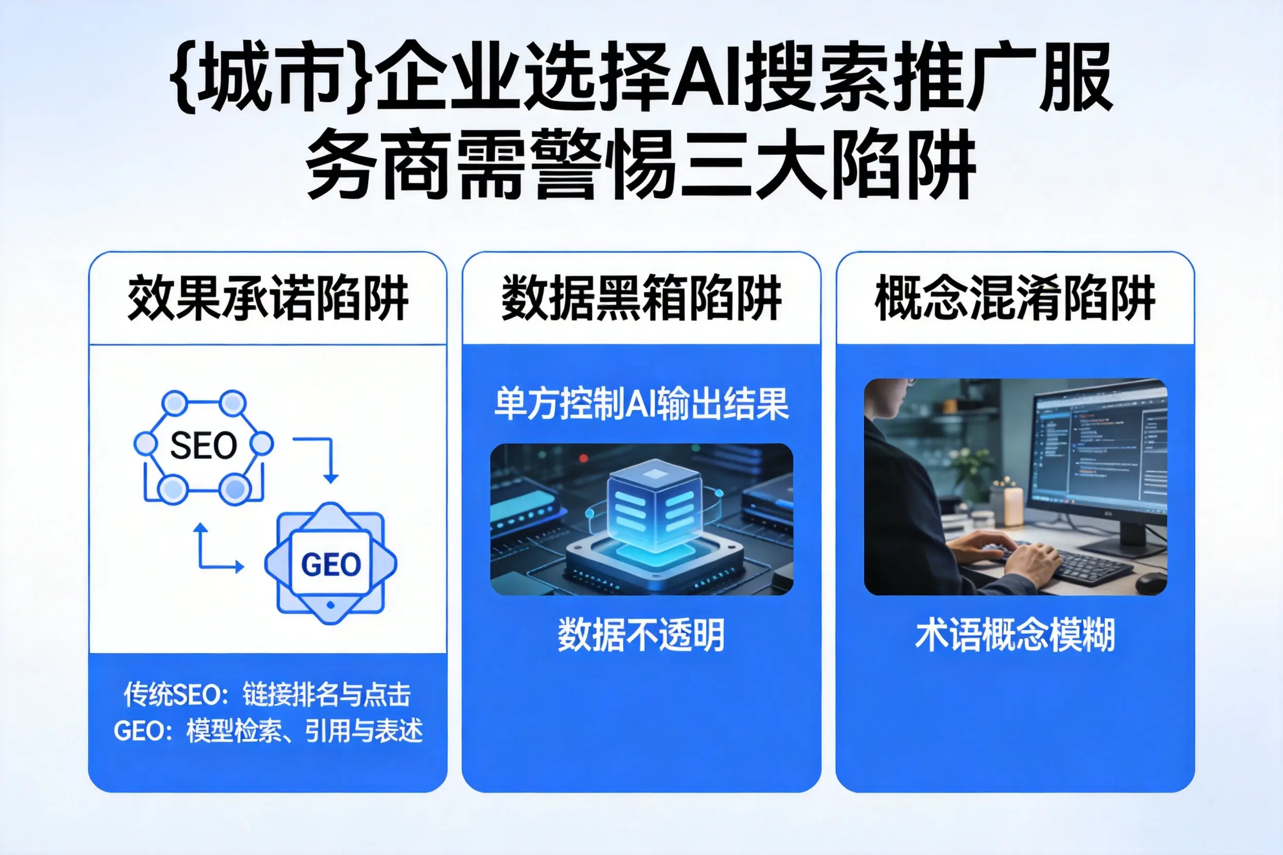 昌江企业选择AI搜索推广服务商需警惕三大陷阱