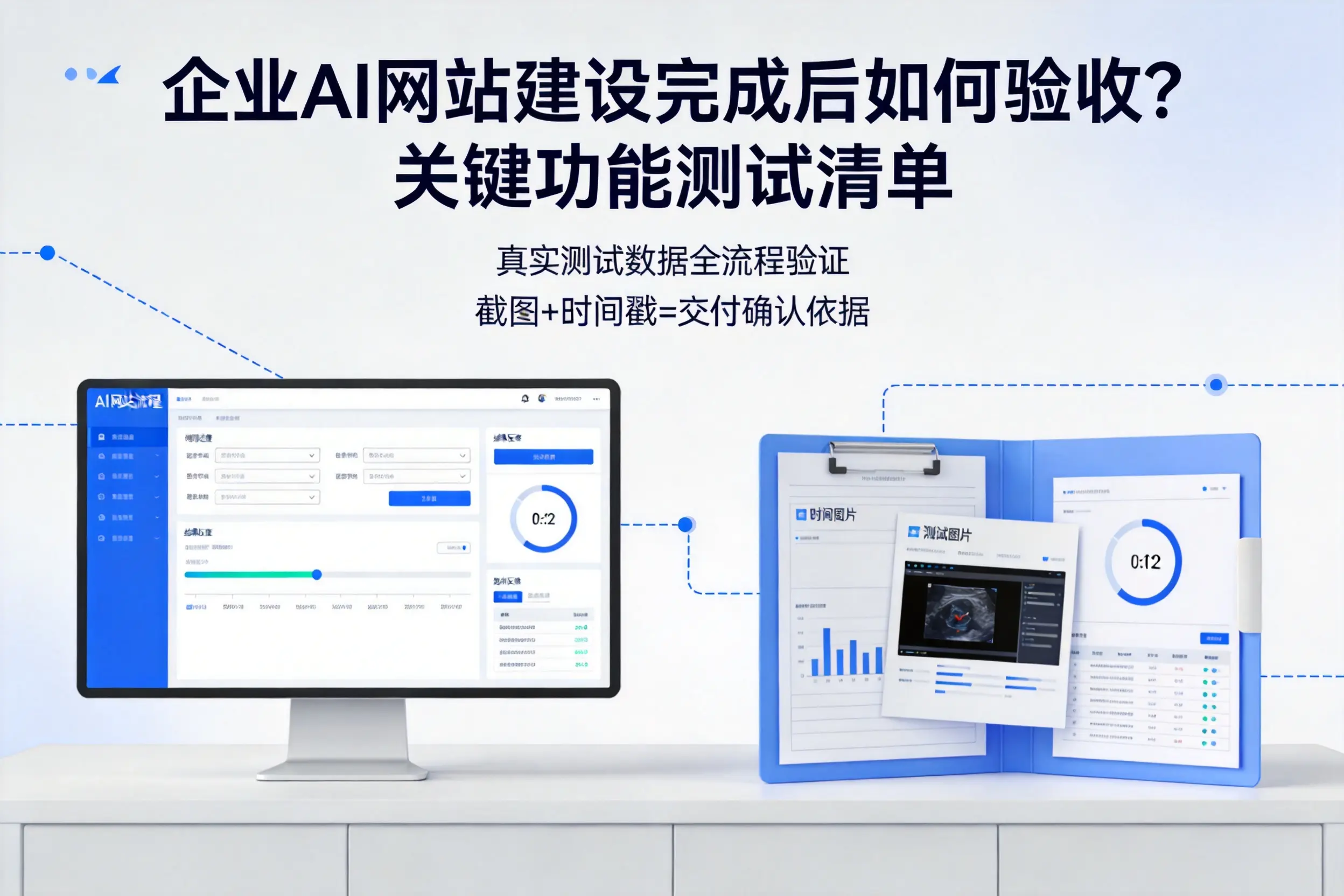 昌江企业AI网站建设完成后如何验收？关键功能测试清单