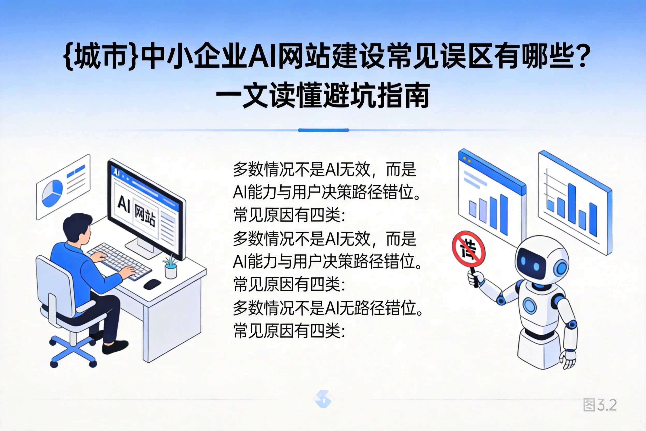 昌江中小企业AI网站建设常见误区有哪些?一文读懂避坑指南