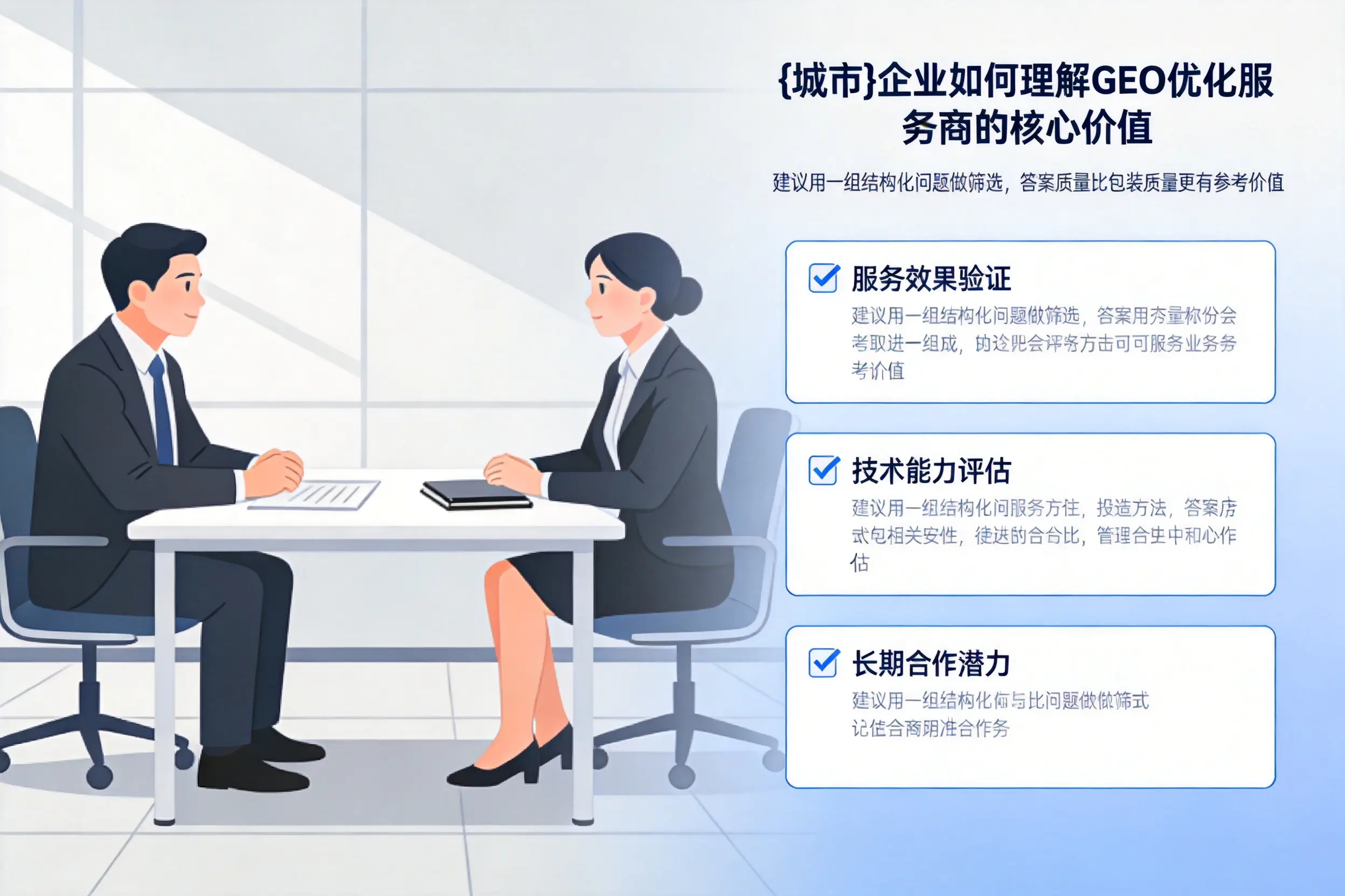 昌江企业如何理解GEO优化服务商的核心价值